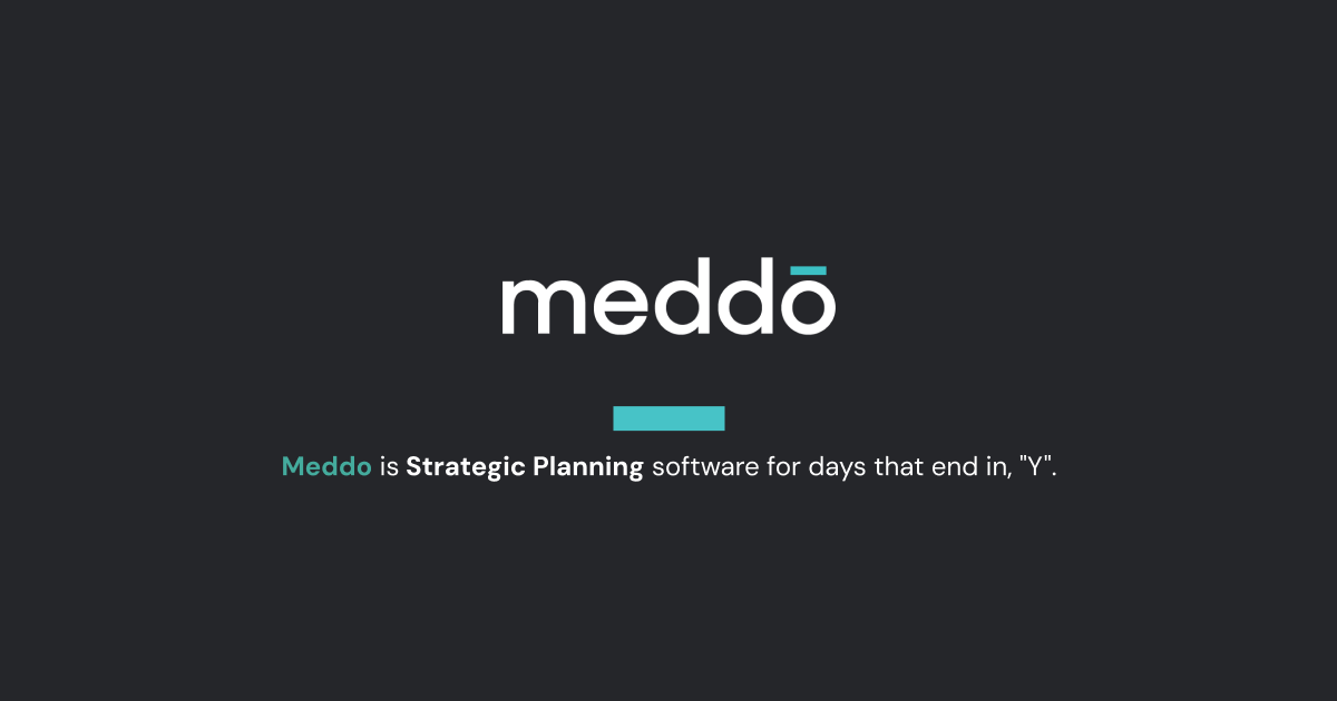 Meddo Solutions | Align Strategies, Initiatives, and Milestones